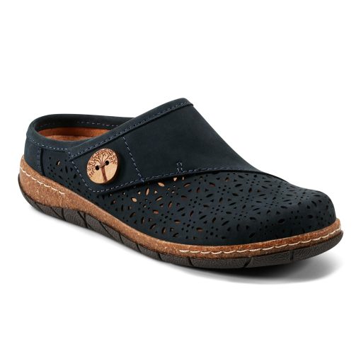 Erinn Round Toe Casual Slip-on Flat Clogs - Image 2