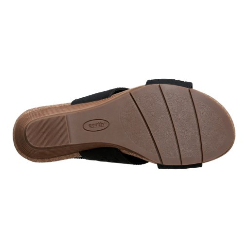 Halin Round Toe Casual Slingback Wedge Sandals - Image 7