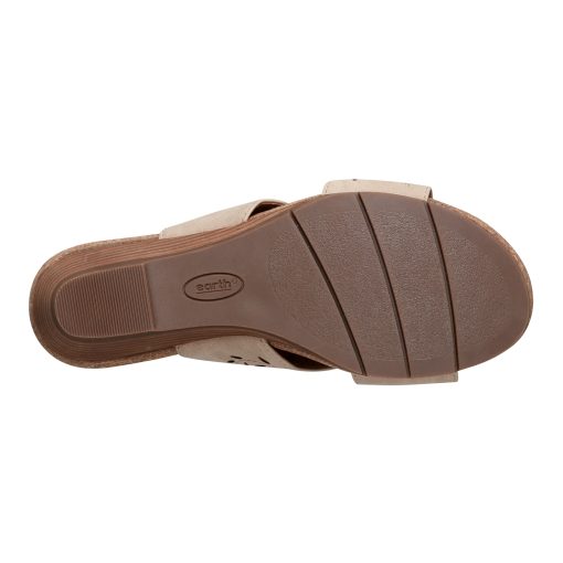 Halin Round Toe Casual Slingback Wedge Sandals - Image 7