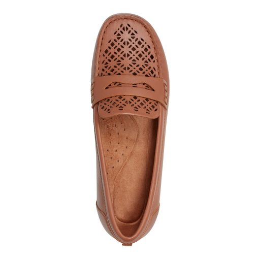 Remi Almond Toe Slip-on Casual Flat Loafers - Image 5