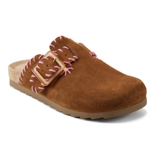 Gena Round Toe Slip-on Flat Casual Clogs - Image 2