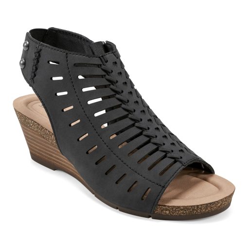 Hana Round Toe Laser Cut Dress Sandals - Image 2