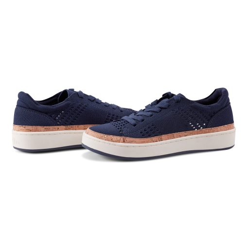 Knight Round Toe Lace-up Casual Sneakers - Image 8