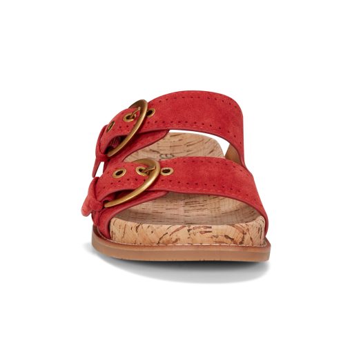 Francii Round Toe Casual Slip-on Flat Sandals - Image 3