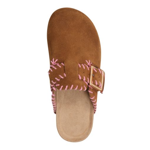 Gena Round Toe Slip-on Flat Casual Clogs - Image 5