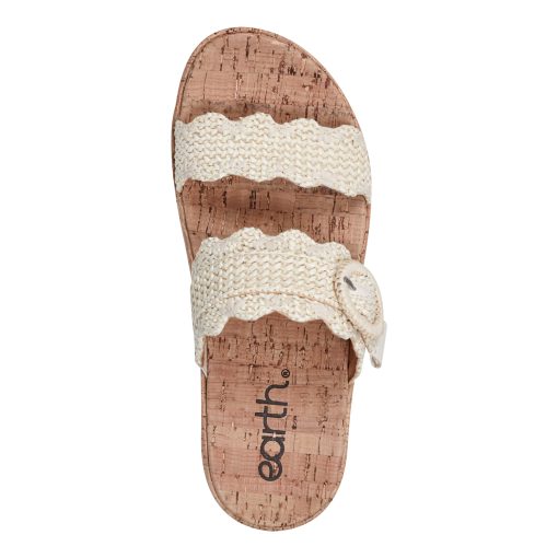 Subtle Slip-on Casual Platform Wedge Sandals - Image 5