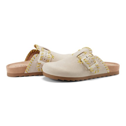 Gena Round Toe Slip-on Flat Casual Clogs - Image 8