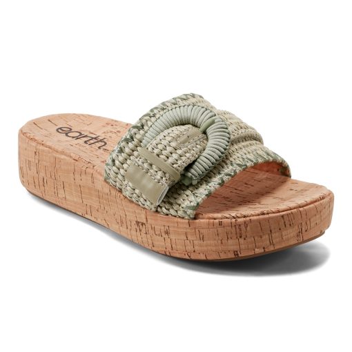 Samsy Casual Slip-on Wedge Platform Sandals - Image 2