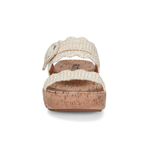 Subtle Slip-on Casual Platform Wedge Sandals - Image 3