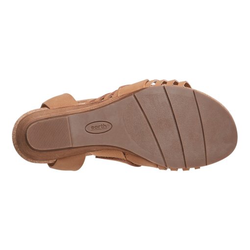 Hattie Round Toe Strappy Wedge Sandals - Image 7
