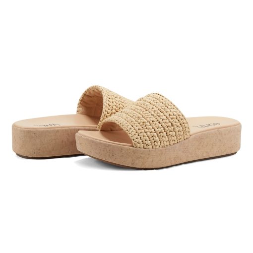 Sachan Casual Slip-on Wedge Platform Sandals - Image 8