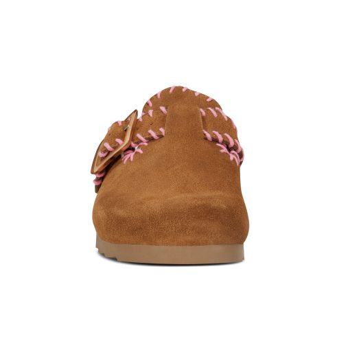 Gena Round Toe Slip-on Flat Casual Clogs - Image 3