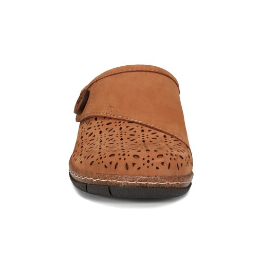 Erinn Round Toe Casual Slip-on Flat Clogs - Image 3