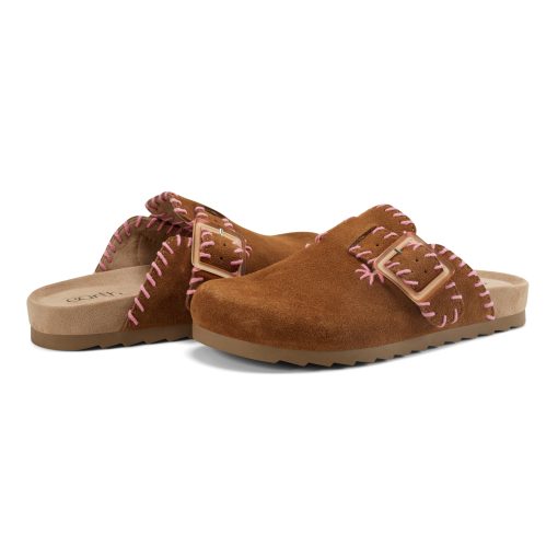 Gena Round Toe Slip-on Flat Casual Clogs - Image 8