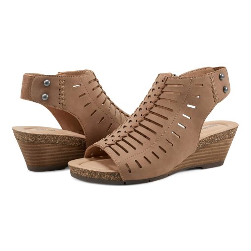 Hana Round Toe Laser Cut Dress Sandals - Image 8