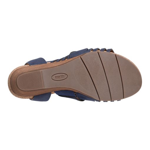 Hattie Round Toe Strappy Wedge Sandals - Image 7