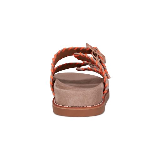 Fausto Round Toe Casual Flat Strappy Sandals - Image 4