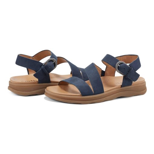 Lainey Casual Strappy Round Toe Flat Sandals - Image 8