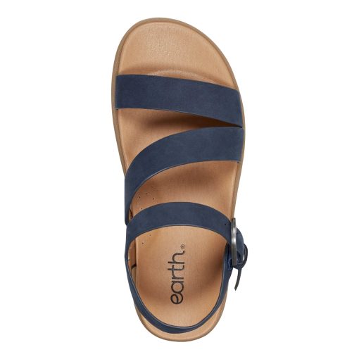 Lainey Casual Strappy Round Toe Flat Sandals - Image 5
