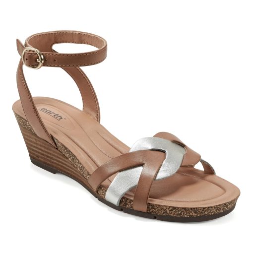 Herly Woven Strappy Stacked Heel Dress Sandals - Image 2