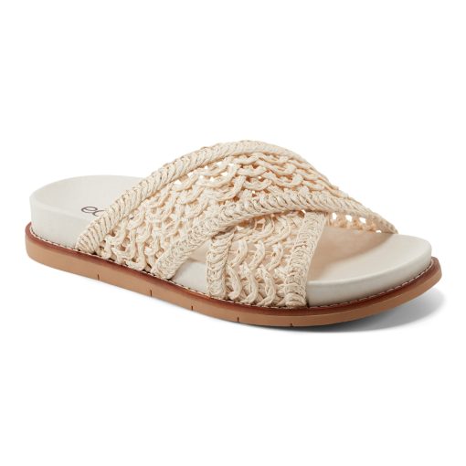Flurry Round Toe Slip-on Flat Casual Sandals - Image 2
