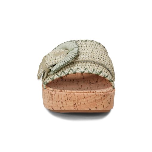 Samsy Casual Slip-on Wedge Platform Sandals - Image 3