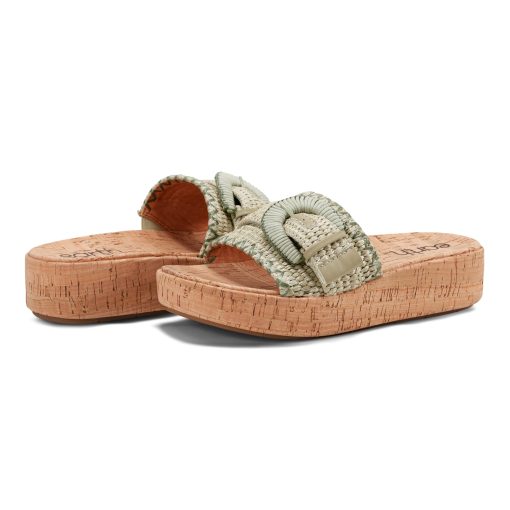 Samsy Casual Slip-on Wedge Platform Sandals - Image 8