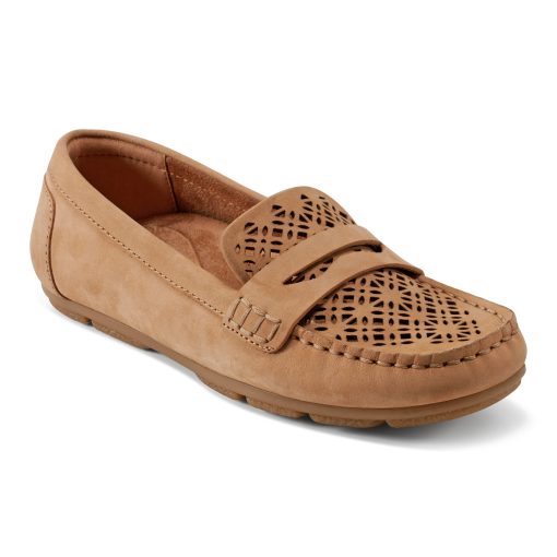 Remi Almond Toe Slip-on Casual Flat Loafers - Image 2