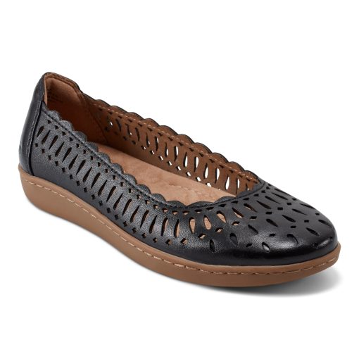 Luna Round Toe Casual Slip-on Ballet Flats - Image 2