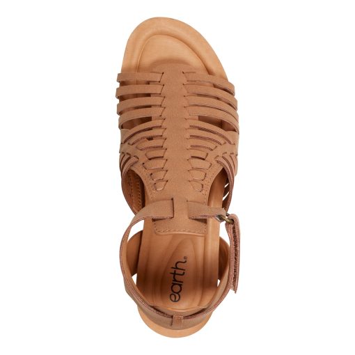 Hattie Round Toe Strappy Wedge Sandals - Image 5