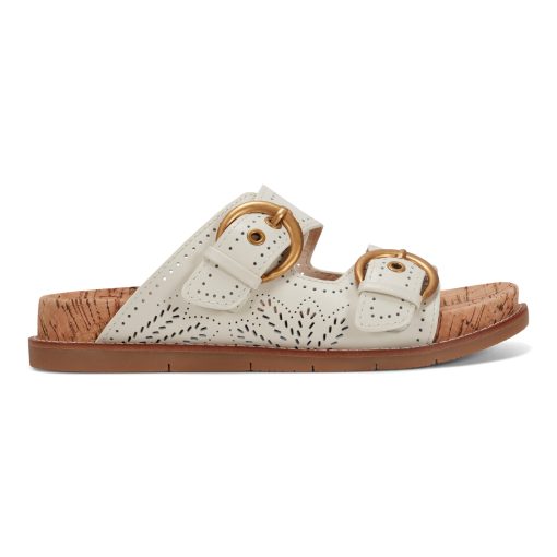 Francii Round Toe Casual Slip-on Flat Sandals