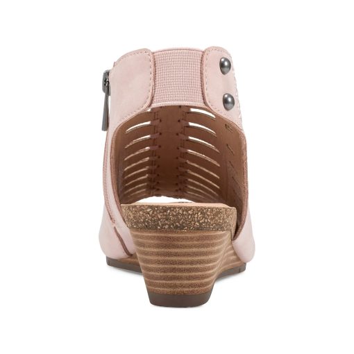 Hana Round Toe Laser Cut Dress Sandals - Image 4
