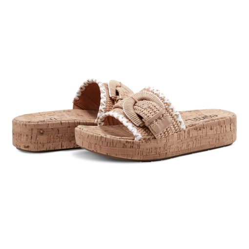 Samsy Casual Slip-on Wedge Platform Sandals - Image 8